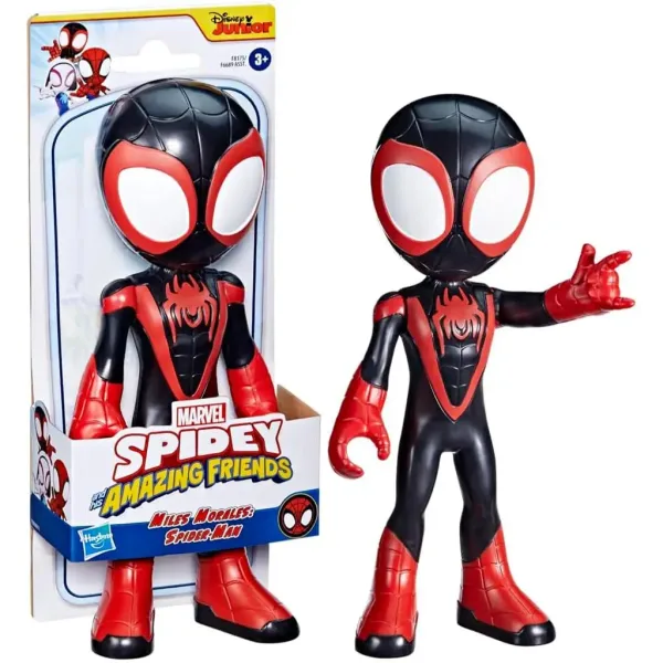 Spider-Man: Spidey und seine Super-Freunde Supersized Miles Morales Figur - Hasbro Bild 1