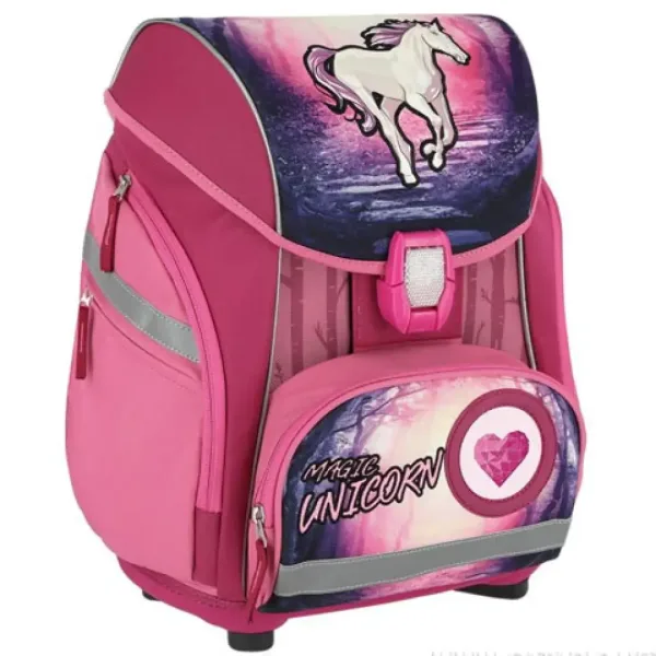 Spirit: Magisches Einhorn 5-teiliges Schulrucksack-Set mit Zubehör und LED-Licht Bild 2