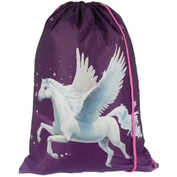 Spirit: lila Pegasus 5-teiliges Schulranzen-Set mit Zubehör und LED-Licht Bild 8
