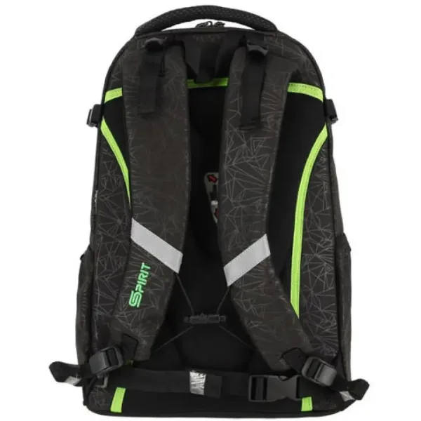 Spirit: Stinger abgerundeter Schulranzen, Rucksack 44x26x32cm Bild 3