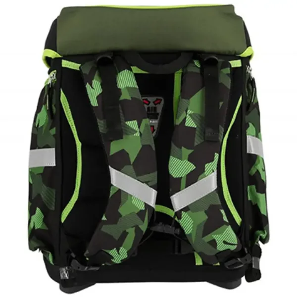 Spirit: Triceratops LED, 3D-Muster Schultasche, Rucksack 5-teiliges Set Bild 3