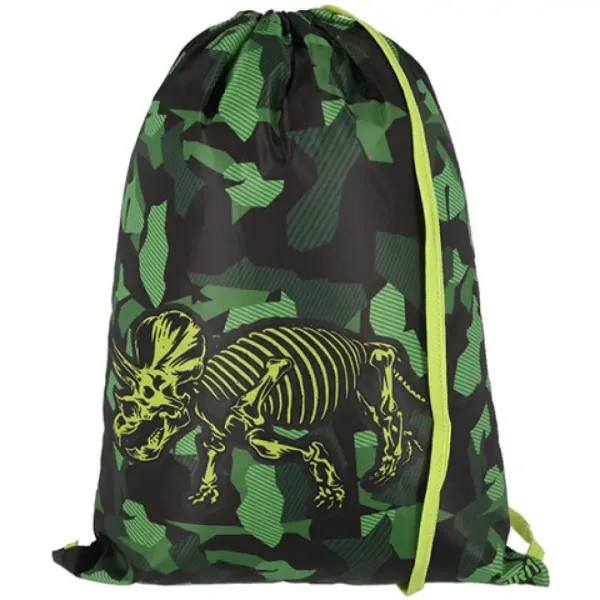 Spirit: Triceratops LED, 3D-Muster Schultasche, Rucksack 5-teiliges Set Bild 7
