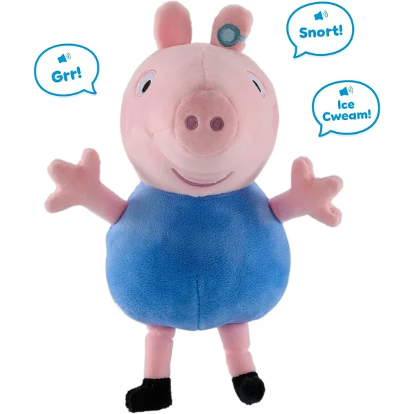 Sprechende Zsoli Schwein Plüschfigur 20cm Bild 3