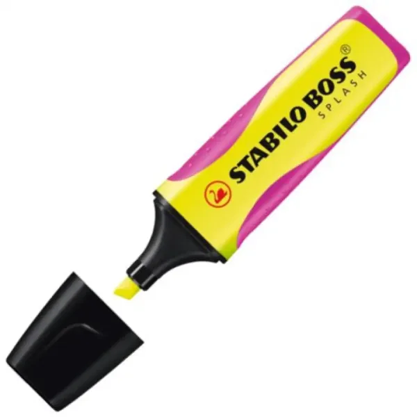 Stabilo: BOSS SPLASH Textmarker 2-5mm in Gelb Bild 2