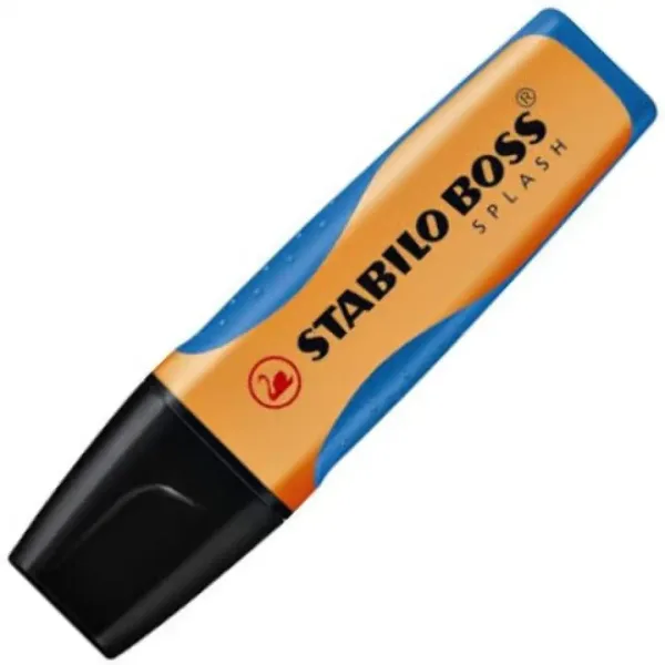 Stabilo: BOSS SPLASH Textmarker 2-5mm in Orange Bild 1