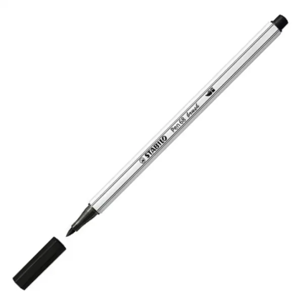 Stabilo: Pen 68 Filzstift in kaltem Grau Bild 2
