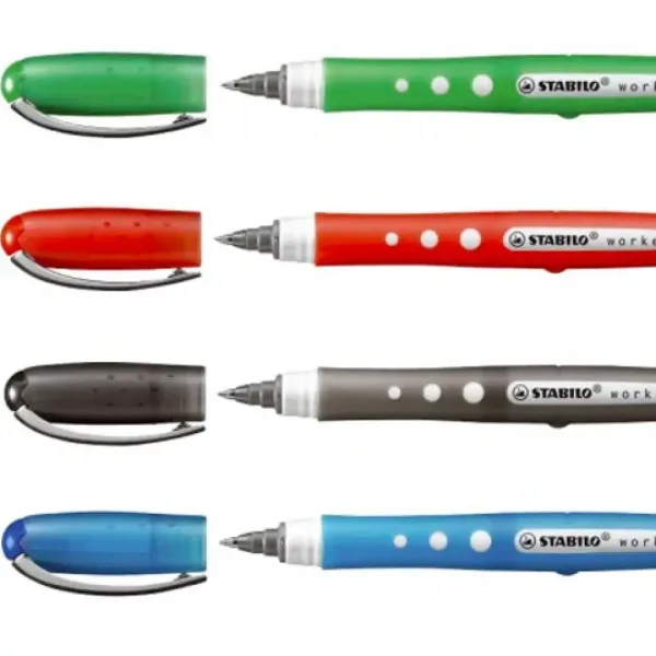 Stabilo: Worker Colorful Rollerset 4er-Set 0,5mm Bild 2
