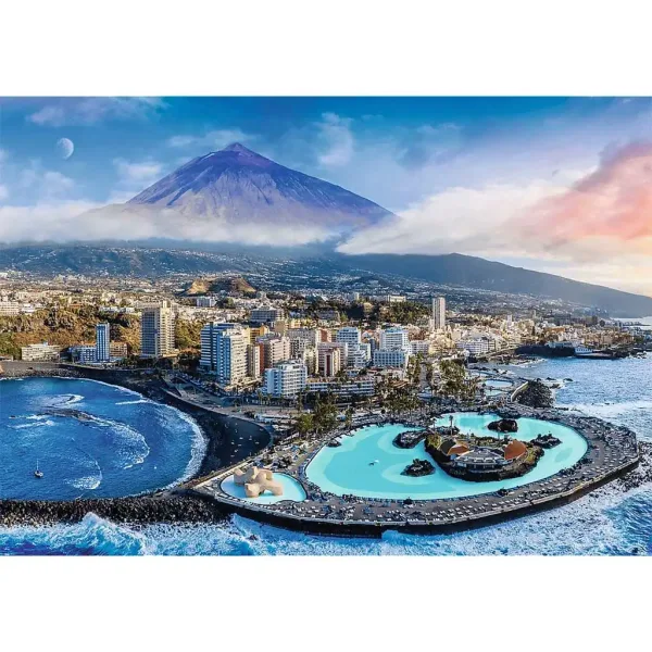 Stadt Teneriffa, Spanien 1000 Teile HQ Puzzle - Trefl Bild 2