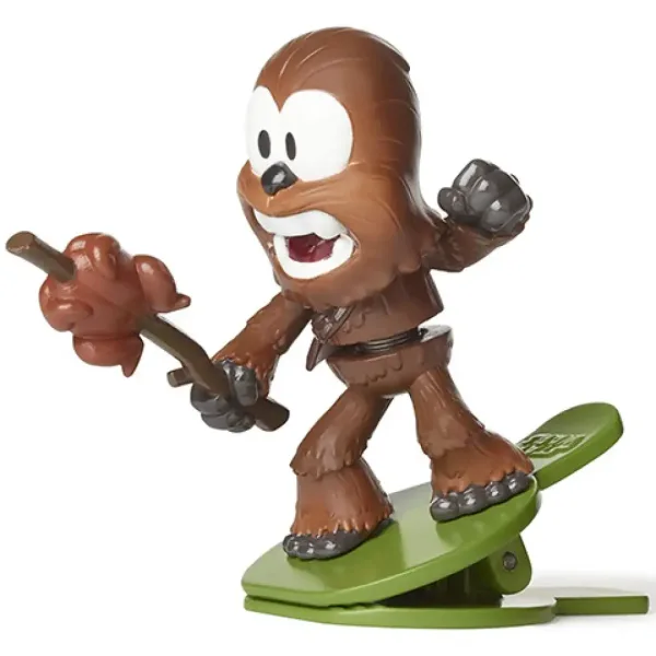 Star Wars Battle Bobblers Porgs vs Chewie Clip-Figur - Hasbro Bild 3