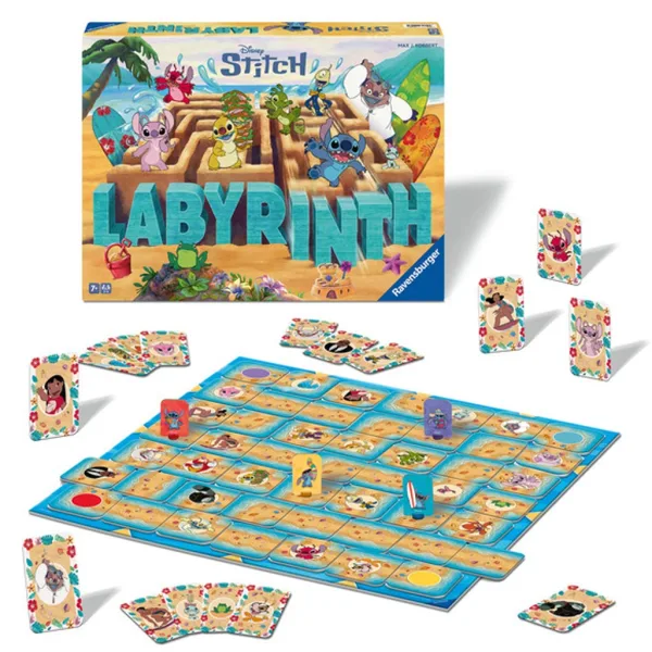 Stitch Labyrinth Gesellschaftsspiel - Ravensburger Bild 3