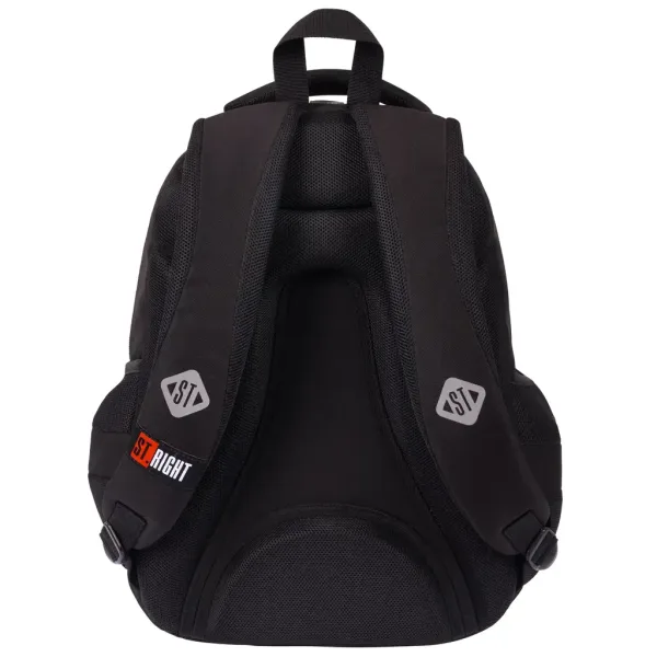 St.Right Black ergonomischer Schulranzen, Rucksack BP73 46x31x20cm Bild 3