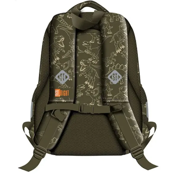 St.Right T-Rex Junior dreifächriger Schulrucksack 39 x 27 x 17 cm Bild 2