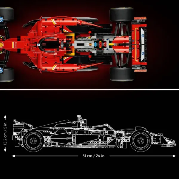 LEGO® Technic: Ferrari SF-24 F1 Auto (42207) Bild 8