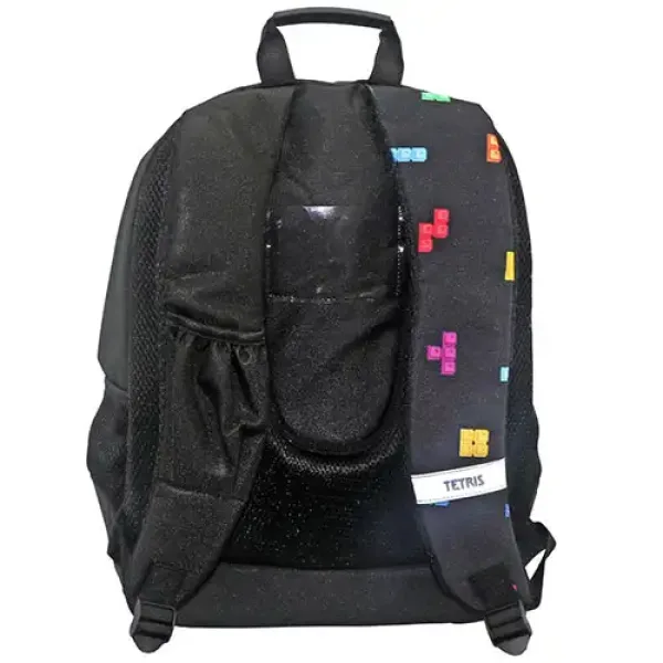 Tetris abgerundeter Schulranzen, Rucksack 33x16x45cm Bild 2