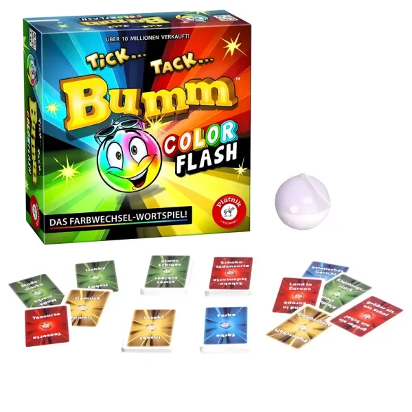 Tick Tack Bumm Color Flash Gesellschaftsspiel - Piatnik Bild 3