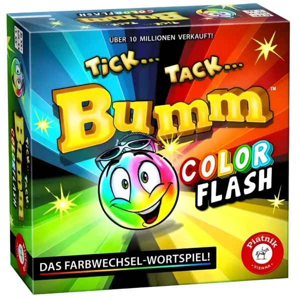 Tick Tack Bumm Color Flash Gesellschaftsspiel - Piatnik Bild 1