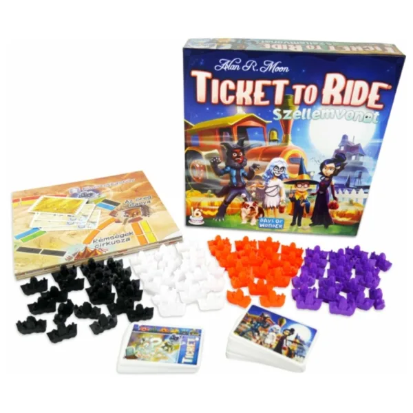 Ticket to Ride - Geisterzug Gesellschaftsspiel Bild 2