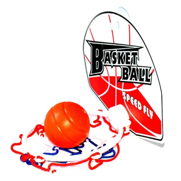 Tisch-Basketballkorb-Set mit Saugnapf und Ball Bild 3