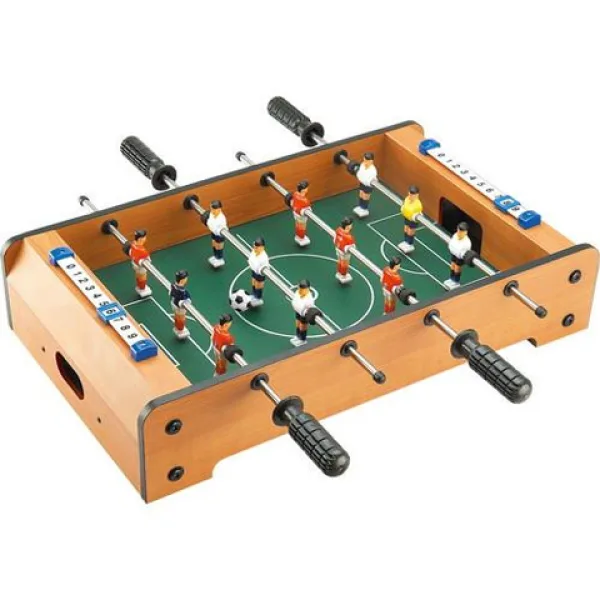 Tischfußball aus Holz 50x25x10 cm Bild 2