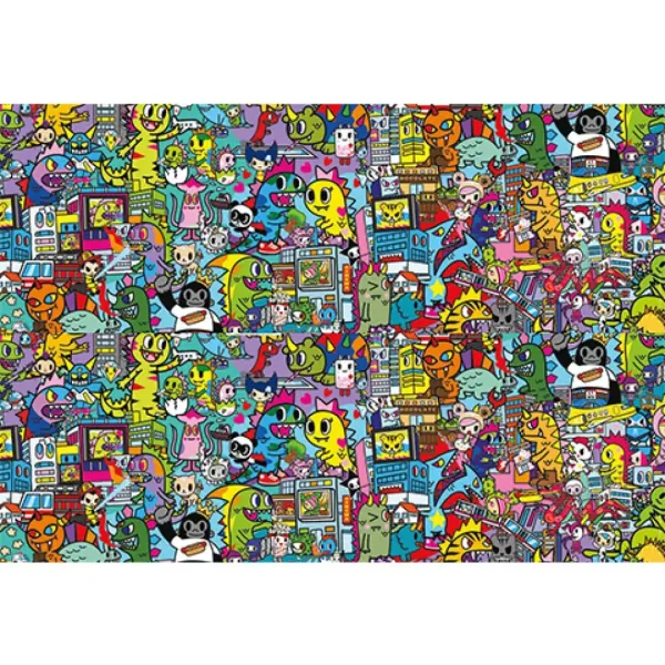 Tokidoki 1000-teilige Panorama-Puzzle - Clementoni Bild 2