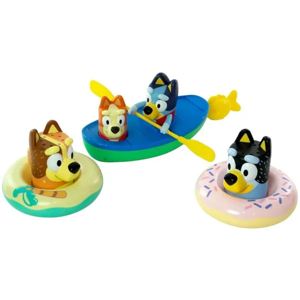 Tomy Toomies: Bluey Familien-Bootsfahrt Badespielzeug Bild 2