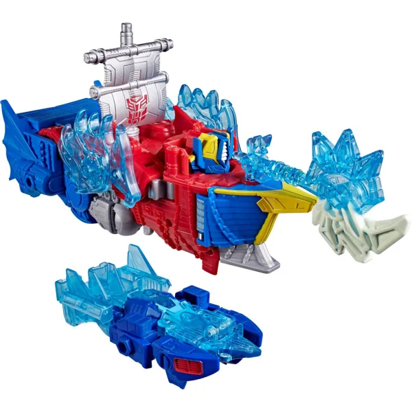 Transformers Cyberworld: Helden der hohen See – Energon-Welle Optimus Prime und Mirage Roboterfiguren – Hasbro Bild 3