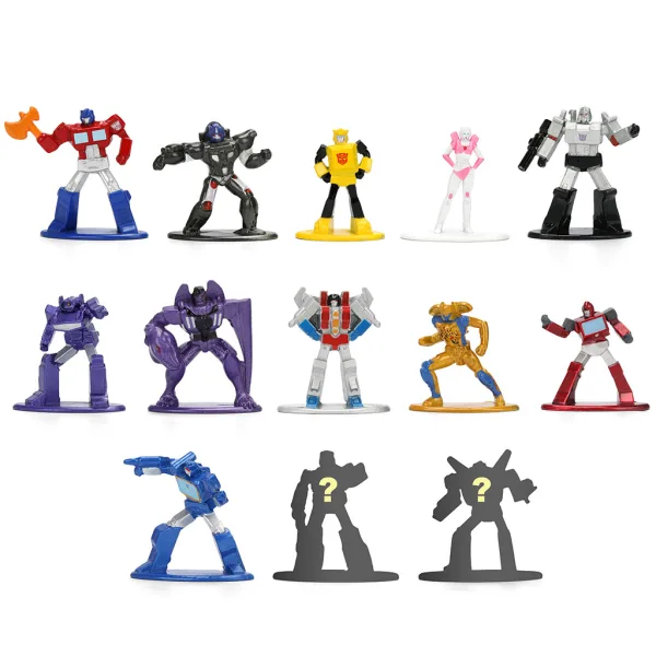 Transformers: Nano Metalfigs Metallüberraschungsfigur, verschiedene, 1 Stück – Jada Toys Bild 2