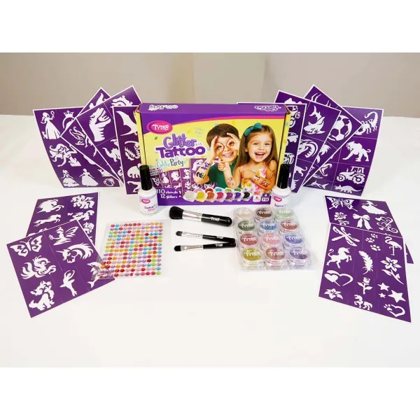 Tytoo: GlitzParty Glitzer-Tattoo-Set Bild 2