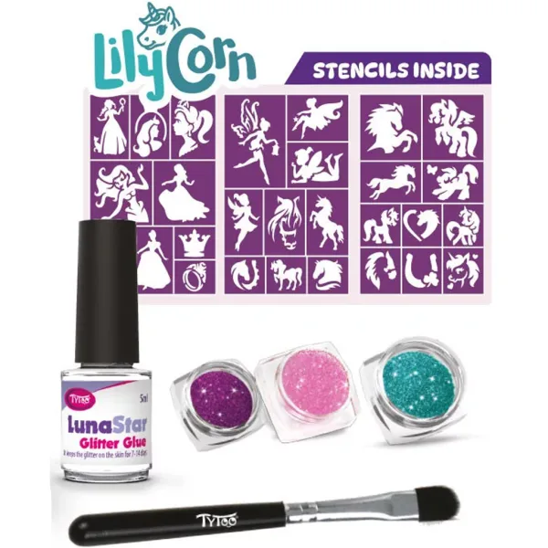 TyToo: LilyCorn Glitzer-Tattoo-Set Bild 2