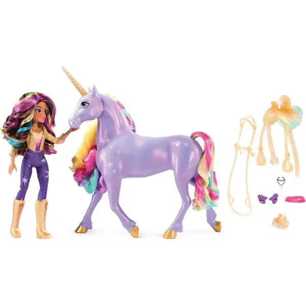 Unicorn Academy: Mit Einhornpuppe – Sophia und Light-Up Wildstar – Spin Master Bild 2