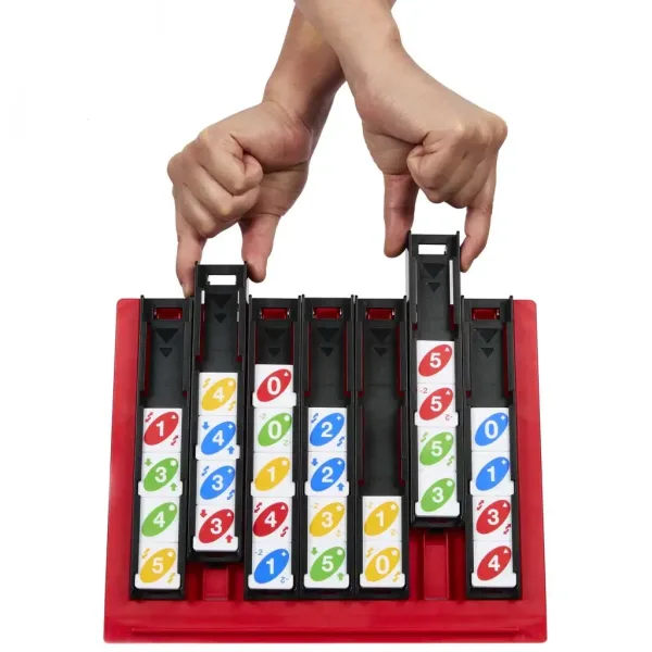 UNO Quatro Gesellschaftsspiel - Mattel Bild 3
