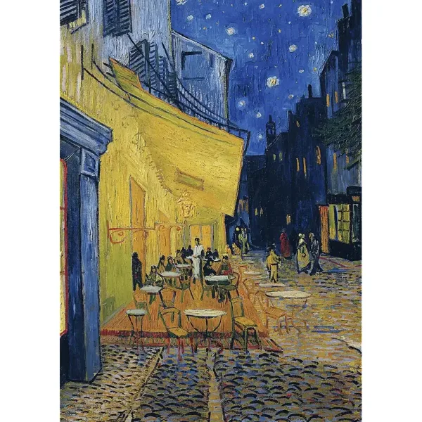 Vincent Van Gogh: Nachtcafé 1000-teiliges Puzzle - Trefl Bild 2