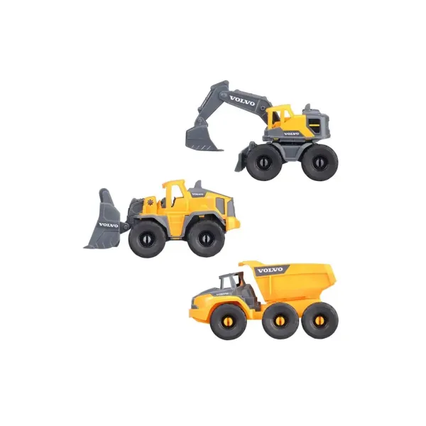 Volvo Baumaschinen 3er-Set - Dickie Toys Bild 4