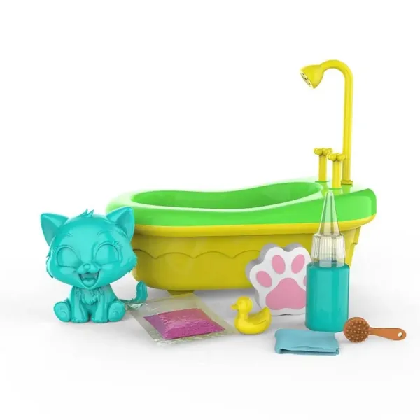 Washy Friends: Farbwechsel-Badekatzen mit Wanne und Zubehör - Cirmi Bild 2