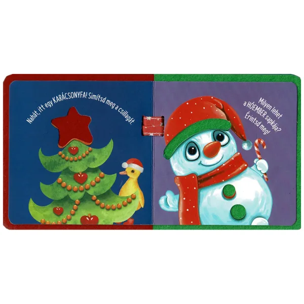 Der Weihnachtsmann kommt sanftes Bilderbuch Bild 2