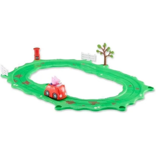 Whizz-Around Peppa Wutz rotes Auto Spielset Bild 2