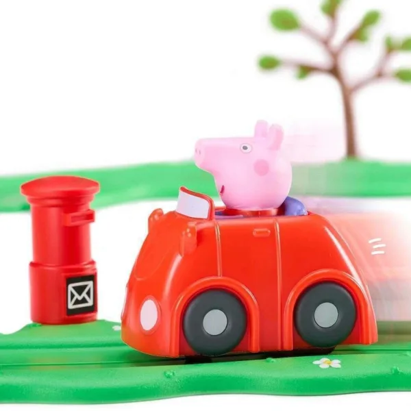 Whizz-Around Peppa Wutz rotes Auto Spielset Bild 3