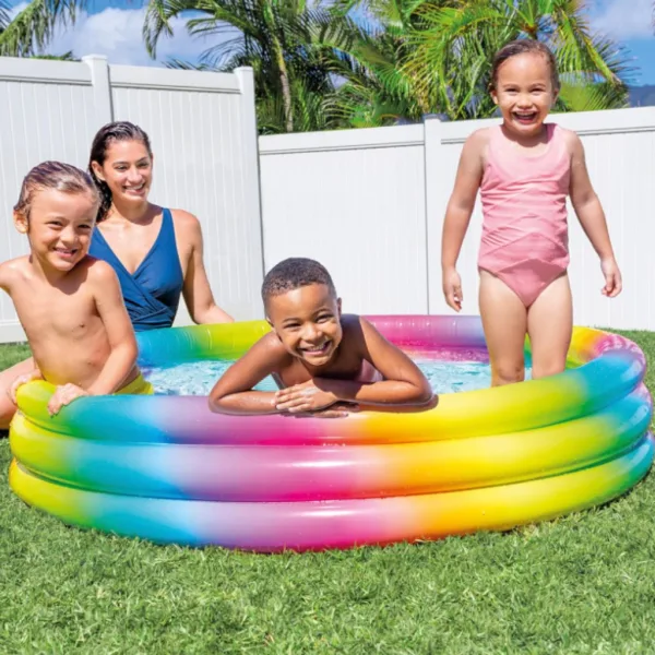 Wild Geometry 3-Ring-Pool 147x35cm - Intex Bild 2