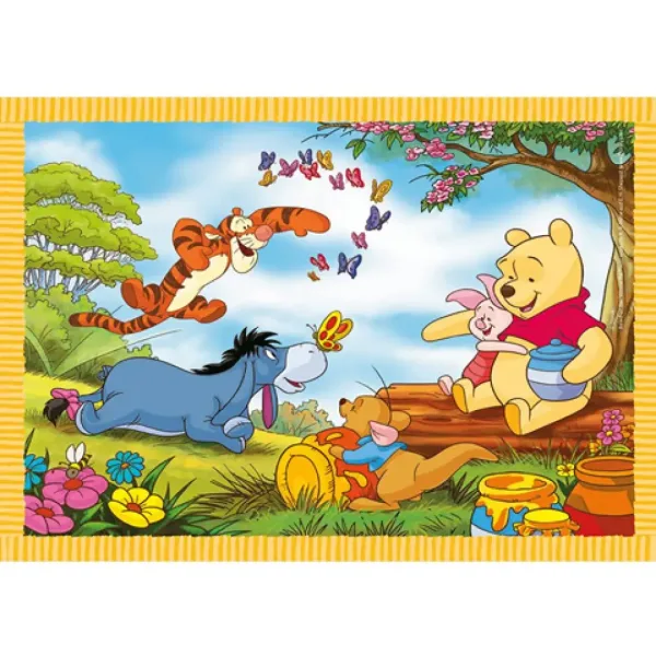 Winnie Puuh 4-in-1 Puzzle - Clementoni Bild 2
