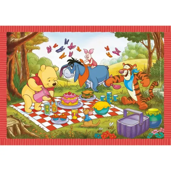 Winnie Puuh 4-in-1 Puzzle - Clementoni Bild 4