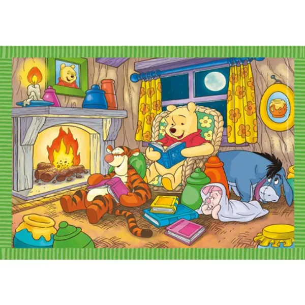 Winnie Puuh 4-in-1 Puzzle - Clementoni Bild 5