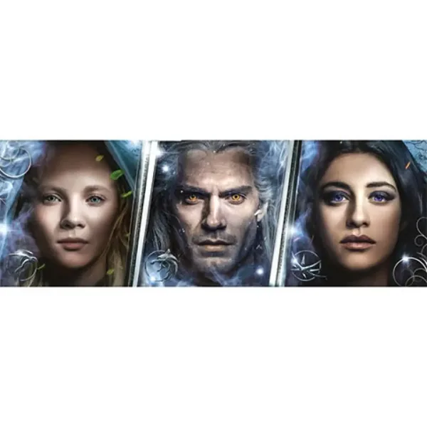 Witcher: Hexer 1000-teilige Panorama-Puzzle - Clementoni Bild 2