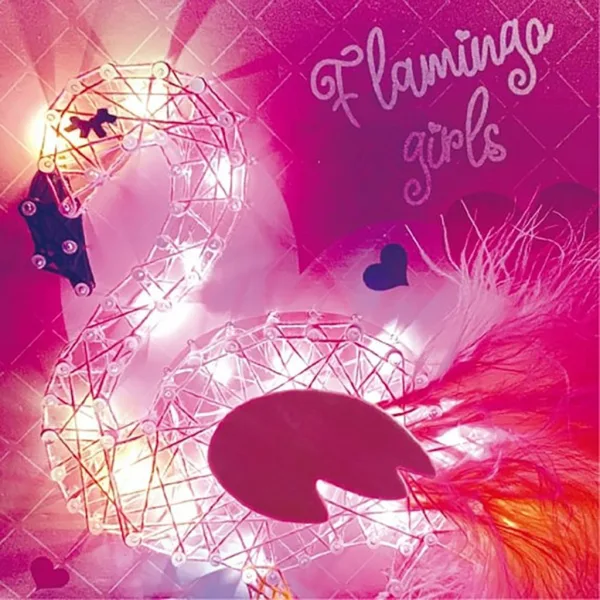 WowBox: LED Licht Fadenbild - Flamingo Bild 3