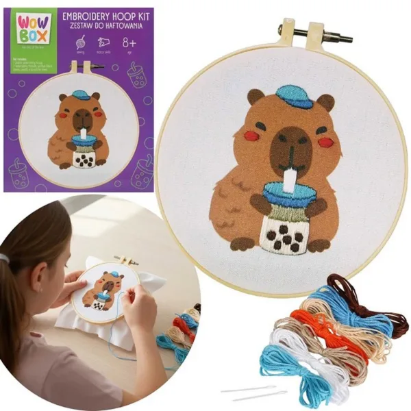WowBox Stickset - Capybara Bubble Tea Bild 2