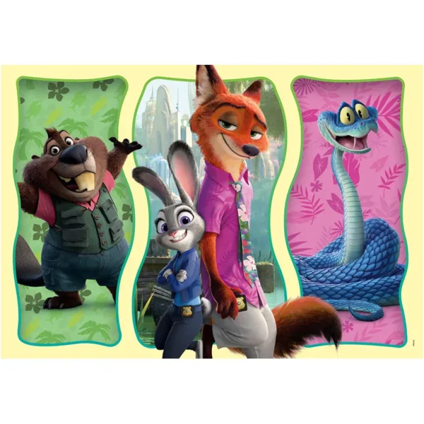 Zootropolis 2 104 Teile Super Color Puzzle - Clementoni Bild 2