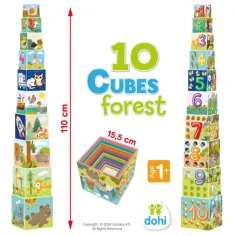 10+Cube+Würfelstapelspiel - Wald Bild 3