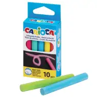 10 Stück farbige Tafelkreide-Set - Carioca