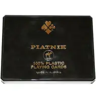 100% Plastik Rommé 2*55 Karten - Piatnik