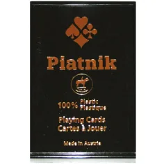 100% Kunststoff Rommé-Karten 1*55 Blatt - Piatnik