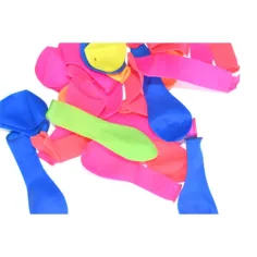100-teiliges Neon-Wasserbomben-Set mit am Wasserhahn befestigbarem Adapter Bild 3